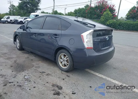 2011 Toyota Prius Three из США, поврежденный, VIN JTDKN3DU7B0312912